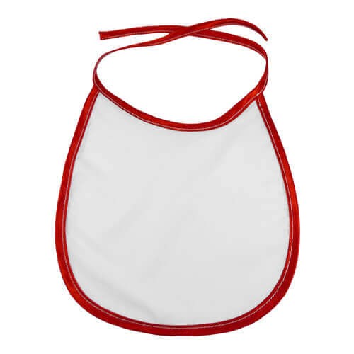 Baby bib red Sublimation Thermal Transfer