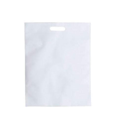 White advertising bag 34 x 43 cm Sublimation Thermal Transfer