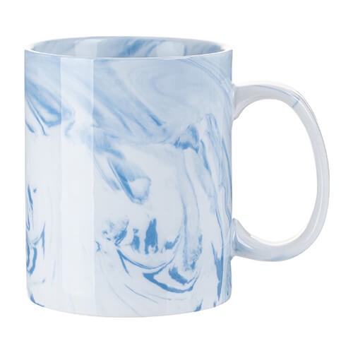 Mug 330 ml for sublimation - blue marble