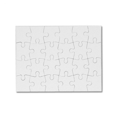 Jingsaw puzzle 18 x 13 cm 24 elements Sublimation Thermal Transfer