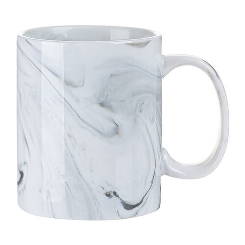 Mug 330 ml for sublimation - grey marble