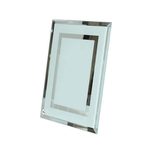 Glass photo frame 18 x 23 cm Sublimation Thermal Transfer