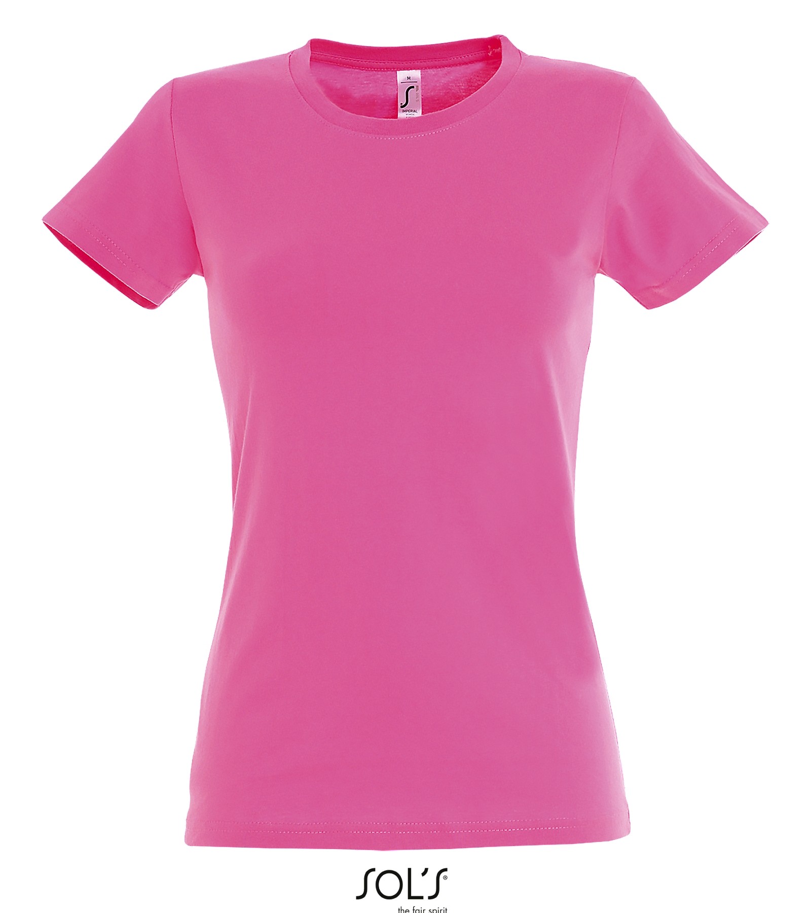 SOL'S IMPERIAL WOMEN - ROUND COLLAR T-SHIRT ORCHID PINK