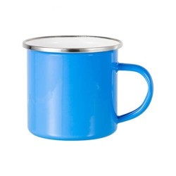 360 ml metal cup for sublimation printing - light blue