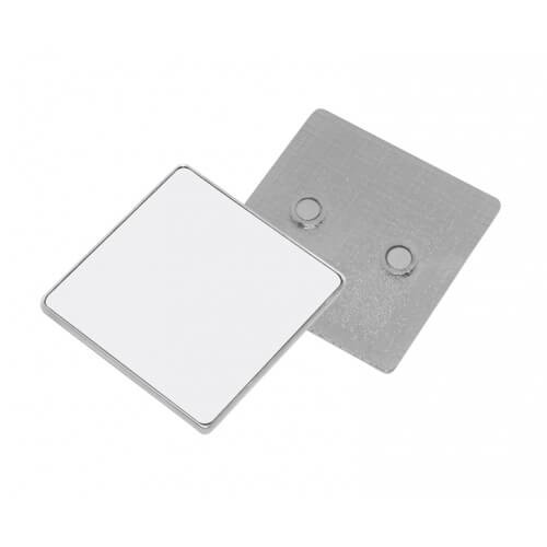 Square metal magnet 5,5 x 5,5 cm Sublimation Thermal Transfer