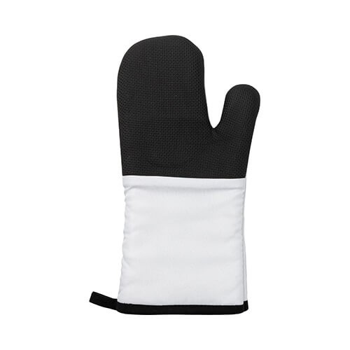 Oven mitt with anti-skid rubber for sublimation