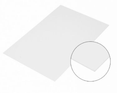 Ultra white glossy aluminium sheet 10 x 15 cm Sublimation Thermal Transfer