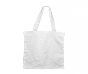 White advertising bag 40 x 40 cm Sublimation Thermal Transfer