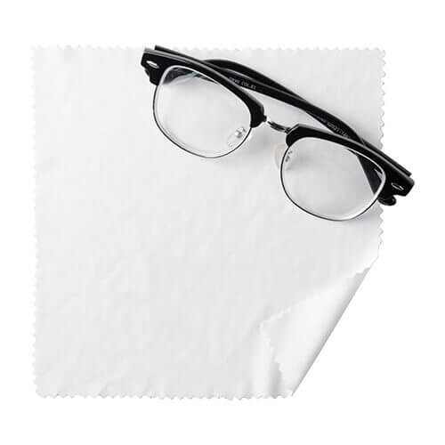 Eyeglass wipe for sublimation printing