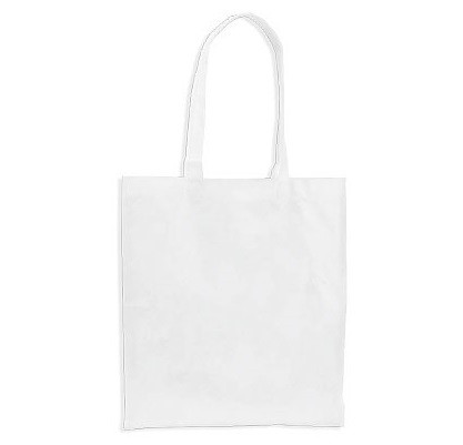 White advertising bag 36 x 40 cm Sublimation Thermal Transfer